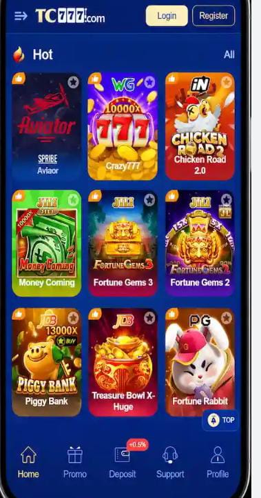 TC777 Game Rigister